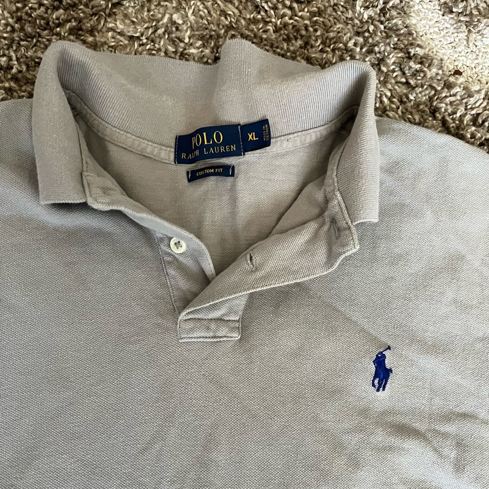 Xl gray Ralph Lauren polo